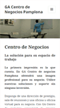 Mobile Screenshot of gacentrodenegocios.com